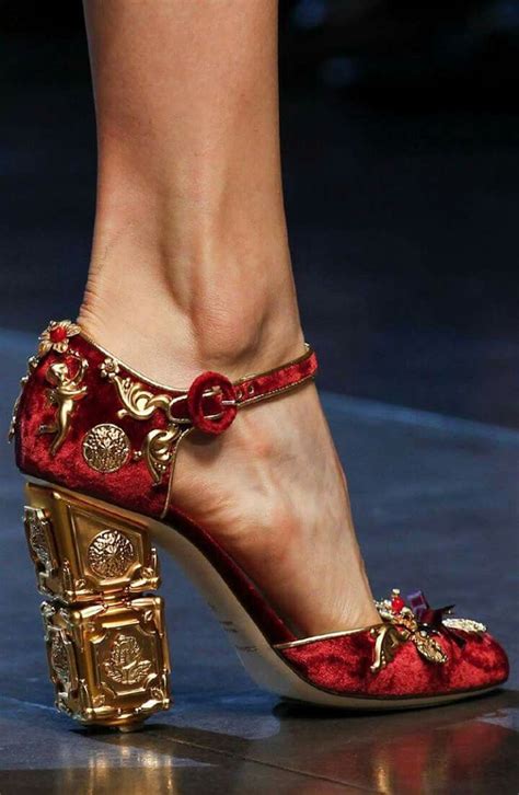 dolce gabbana shoes red|dolce gabbana heels.